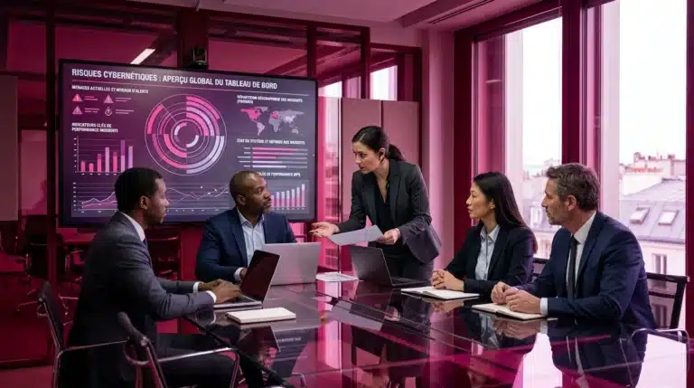 Accompagnement rssi - Comité de direction discutant de la stratégie